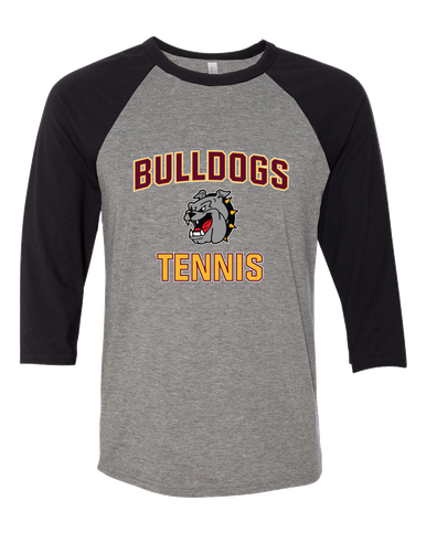 West Covina Bulldogs Tennis Women's Baseball T-Shirt