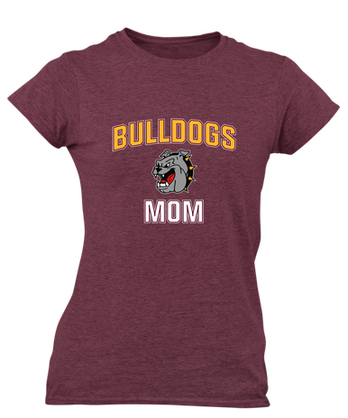 West Covina Bulldogs Mom Women's SS T-Shirt