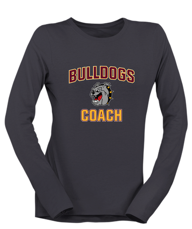 West Covina Bulldogs Coach Women's LS T-Shirt