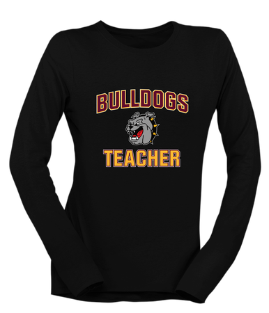 West Covina Bulldogs Teacher Women's Premium LS T-Shirt