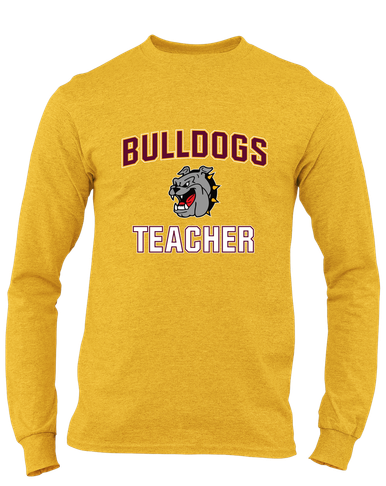 West Covina Bulldogs Teacher Men's LS T-Shirt