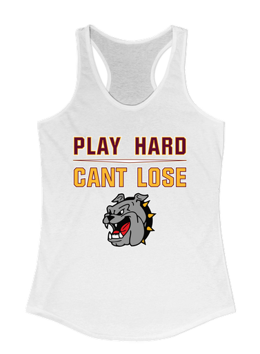 West Covina Bulldogs Play Hard, Can't Lose Women's Tank Top