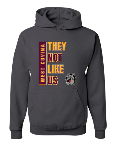 West Covina Bulldogs They Not Like Us #1 Men's Premium Hoodie