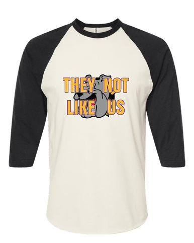 West Covina Bulldogs They Not Like Us #2 Women's Baseball T-Shirt