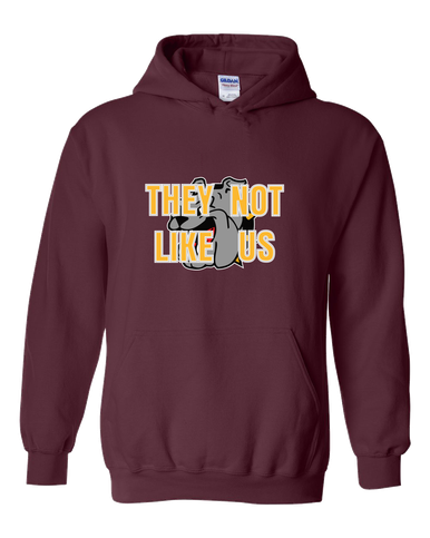 West Covina Bulldogs They Not Like Us #2 Men's Hoodie