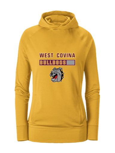West Covina Bulldogs Mascot #7 Women's Hoodie