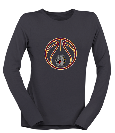 West Covina Bulldogs Basketball #2 Women's Premium LS T-Shirt