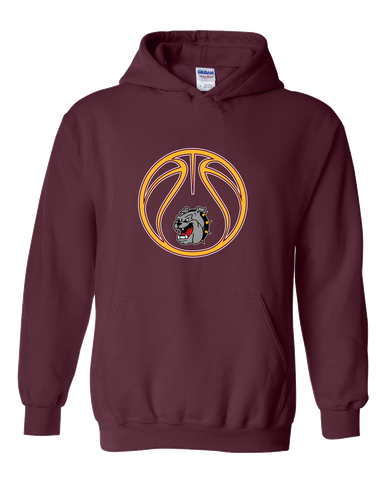 West Covina Bulldogs Basketball #2 Men's Hoodie