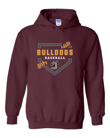 West Covina Bulldogs Baseball #2 Men's Hoodie