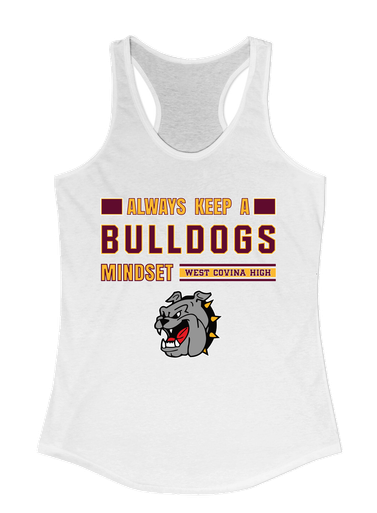 West Covina Bulldogs Mindset Women's Tank Top
