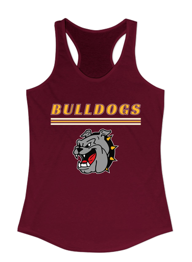 West Covina Bulldogs Mascot #8 Women's Tank Top