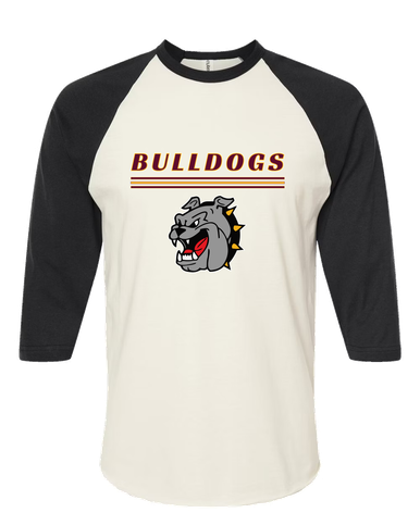 West Covina Bulldogs Mascot #8 Men's Baseball T-Shirt