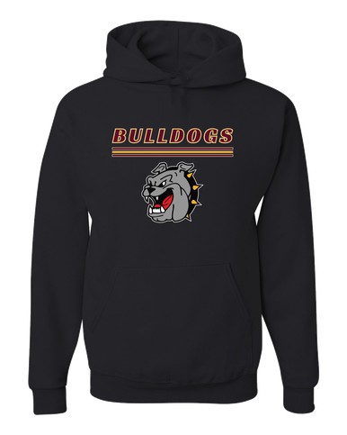West Covina Bulldogs Mascot #8 Men's Premium Hoodie