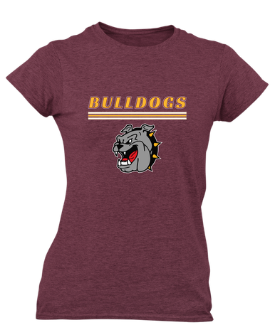West Covina Bulldogs Mascot #8 Women's Premium SS T-Shirt