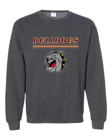 West Covina Bulldogs Mascot #8 Men's Sweatshirt