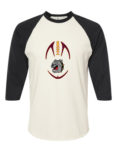 West Covina Bulldogs Football #4 Women's Baseball T-Shirt