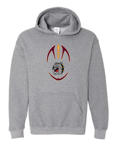 West Covina Bulldogs Football #4 Men's Hoodie