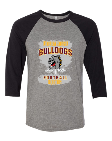 West Covina Bulldogs Football #6 Women's Baseball T-Shirt