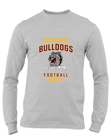 West Covina Bulldogs Football #6 Men's Premium LS T-Shirt