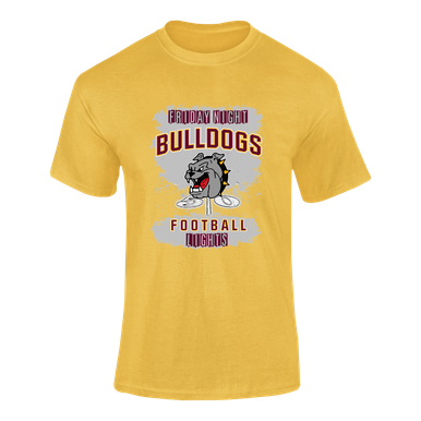 West Covina Bulldogs Football #6 Men's SS T-Shirt
