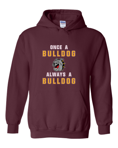 West Covina Bulldogs Once A Men's Hoodie