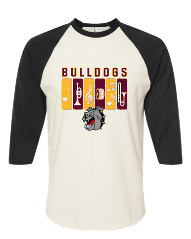 West Covina Bulldogs Band # 2 Men's Baseball T-Shirt