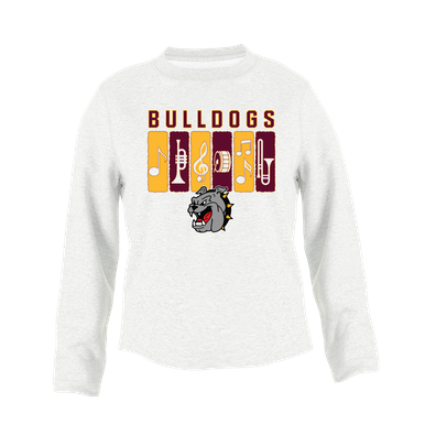 West Covina Bulldogs Band # 2 Men's Sweatshirt