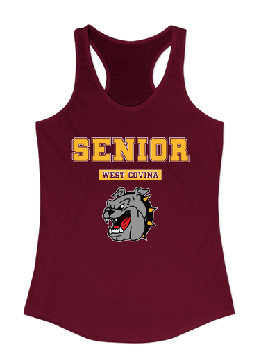 West Covina Bulldogs Senior #2 Women's Tank Top