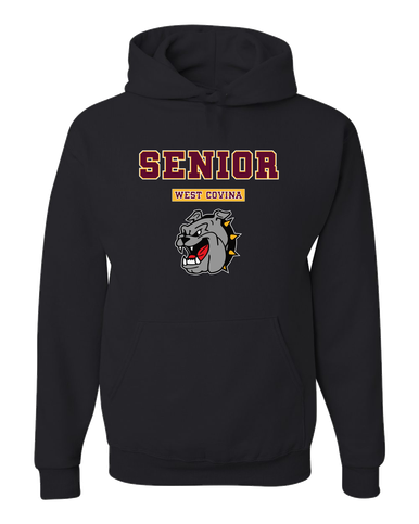 West Covina Bulldogs Senior #2 Men's Premium Hoodie