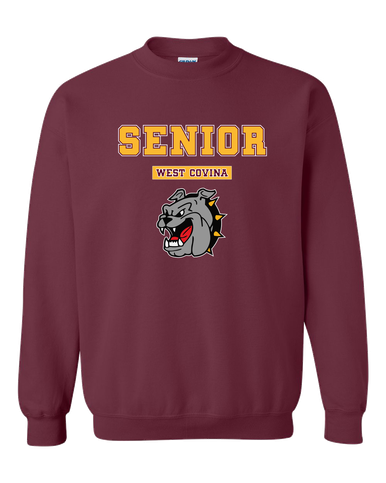 West Covina Bulldogs Senior #2 Men's Sweatshirt