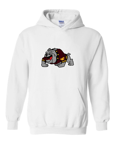 West Covina Bulldogs Design 2 Mascot #1 Men's Hoodie