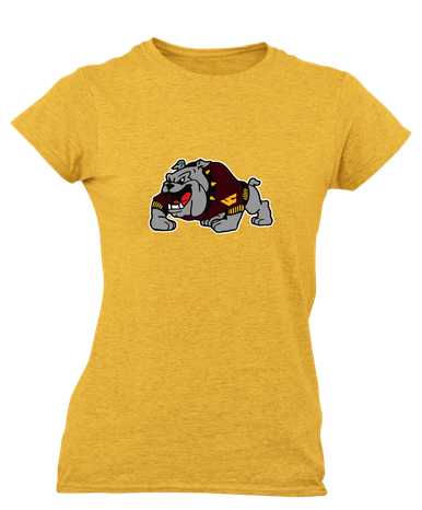 West Covina Bulldogs Design 2 Mascot #1 Women's Premium SS T-Shirt