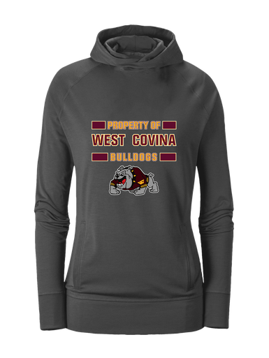 West Covina Bulldogs Design 2 Property Of Women's Hoodie