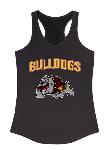 West Covina Bulldogs Design 2 Mascot #6 Women's Tank Top