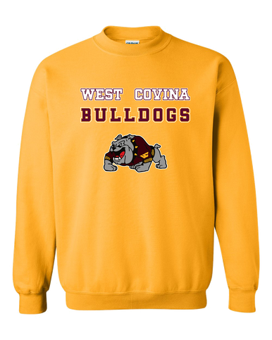 West Covina Bulldogs Design 2 Spirit Men's Sweatshirt