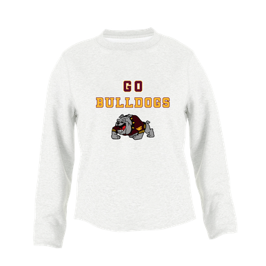West Covina Bulldogs Design 2 Go Team Women's Sweatshirt