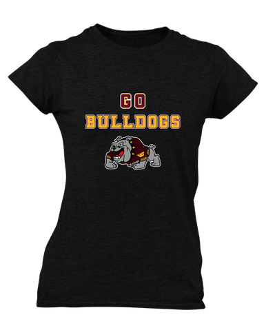 West Covina Bulldogs Design 2 Go Team Women's Premium SS T-Shirt