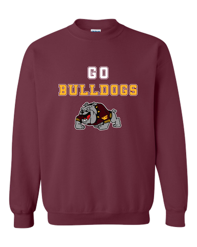 West Covina Bulldogs Design 2 Go Team Men's Sweatshirt