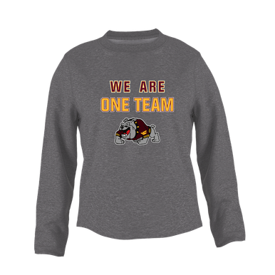 West Covina Bulldogs Design 2 We Are One Team Women's Sweatshirt