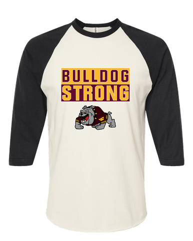 West Covina Bulldogs Design 2 Strong #1 Women's Baseball T-Shirt