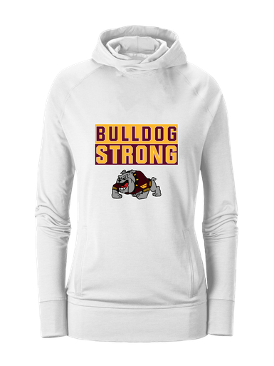 West Covina Bulldogs Design 2 Strong #1 Women's Hoodie