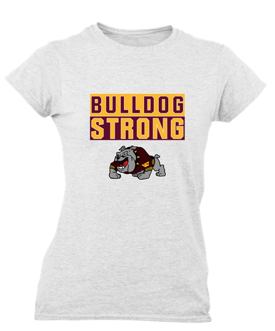West Covina Bulldogs Design 2 Strong #1 Women's SS T-Shirt