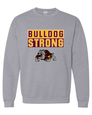 West Covina Bulldogs Design 2 Strong #1 Men's Sweatshirt