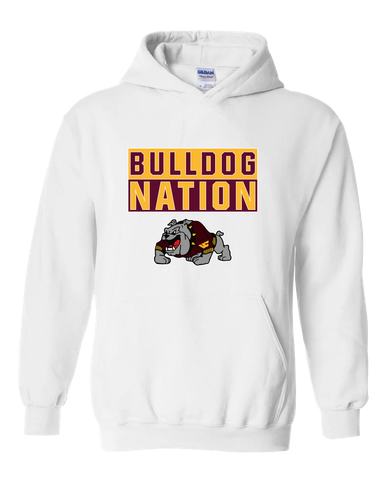 West Covina Bulldogs Design 2 Nation #1 Men's Hoodie