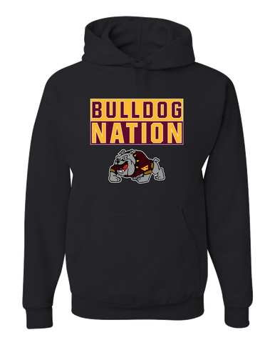 West Covina Bulldogs Design 2 Nation #1 Men's Premium Hoodie