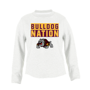 West Covina Bulldogs Design 2 Nation #1 Men's Sweatshirt