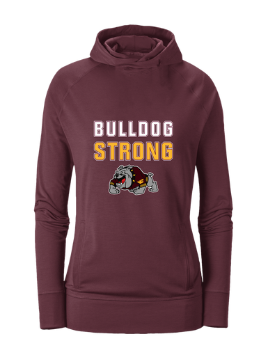 West Covina Bulldogs Design 2 Strong #2 Women's Hoodie
