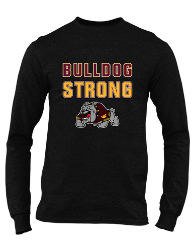 West Covina Bulldogs Design 2 Strong #2 Men's Premium LS T-Shirt