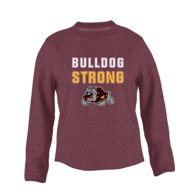 West Covina Bulldogs Design 2 Strong #2 Women's Sweatshirt