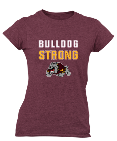 West Covina Bulldogs Design 2 Strong #2 Women's SS T-Shirt